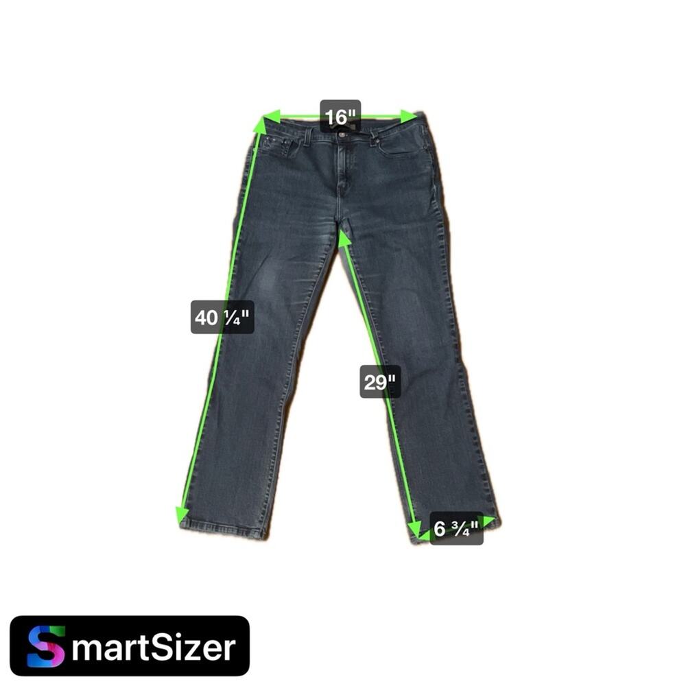 LEVI’S 505 Women’s Mid Rise Straight Leg Denim Jeans Size 32 - Picture 10 of 10